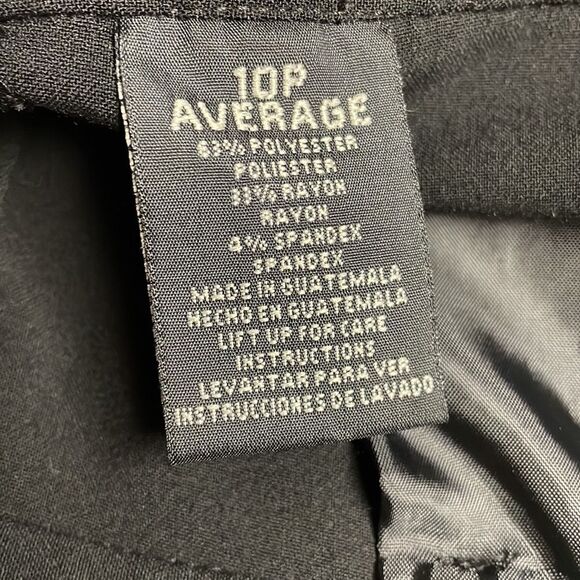 Haggar Ladies Black Dress Pants, Size 10P, Average - Picture 5 of 6